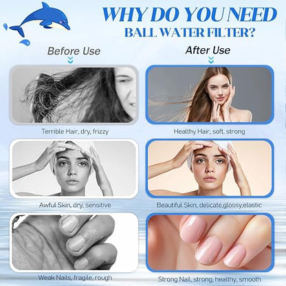 Upgraded Bath Filter for Tub Faucet, Bath Filter 3,000 Gallons | FULL Filtration Bath Water Filter, Removes Chlorine, Shower Filter for Healthier Skin Hair