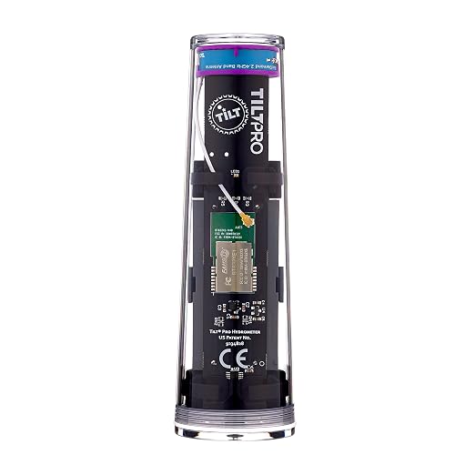 Tilt Pro Wireless Hydrometer and Thermometer Purple: Patented Brewing Technology for Professional Brewers with High Accuracy for Beer, Wine, Cider, Mead & More