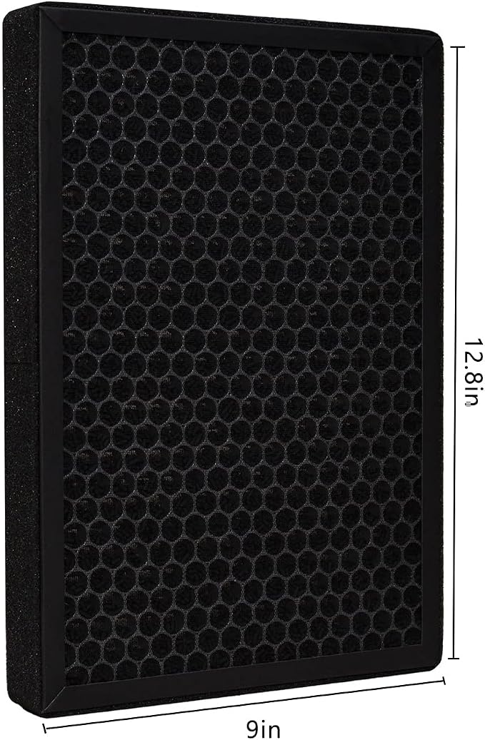 AZEUS GL-FS32 5-in-1 Air Purifier Filter Replacement, True HEPA H13 with Activated Carbon & Pre-Filter, Compatible with GL-FS32, 1-Pack