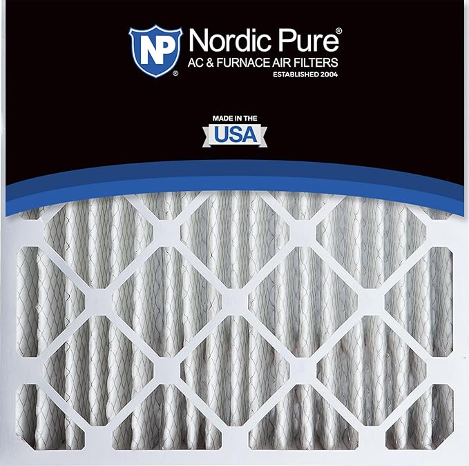 Nordic Pure 20x20x5 (Actual Size: 19 5/8 x 19 7/8 x 4 3/8) Honeywell/Lennox Replacement MERV 15 Air Filters 2 Pack