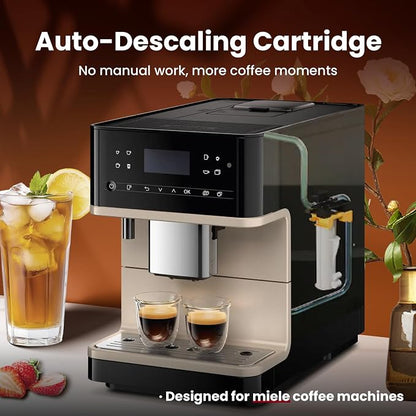 New Descaling Cartridge Compatible with GP DC 001 C Miele Descaling Cartridge | For CM75XX / CM77XX / CVA7840 / CVA7875 Miele Coffee Machines - Gentle & Effective Limescale Remover,Lasting 12 Months