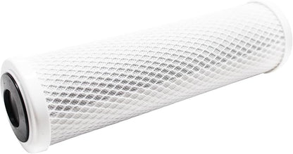 Culligan 4-Pack Replacement Activated Carbon Block Filter - Universal 10 Inch Compatible with HF-360 Whole House Sediment Filter Clear Housing