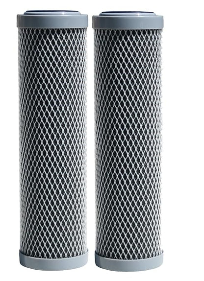Watts Premier 2-Pack 5-Micron High-Flow Plex Cartridge for Whole House WH-LD and Under Counter Filtration Systems, Water Filter Replacement, Extra-Fine Sediment Filter, Carbon Filter