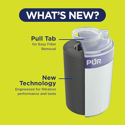 PUR Water Filter Replacement for Faucet Filtration Systems (1 Pack) – Compatible with all PUR Faucet Filtration Systems