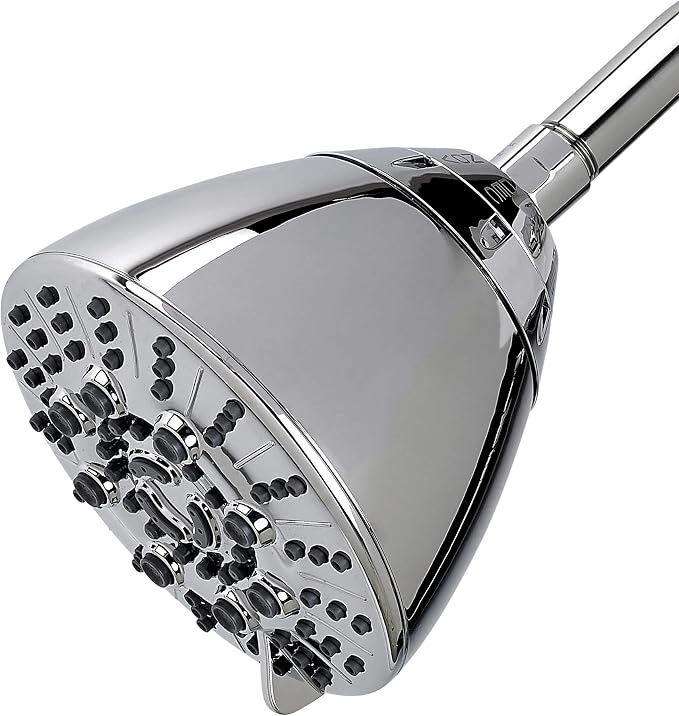 Sprite Showers AKE-CM Biarritz 7-Setting One Filtered Shower Head, Chrome