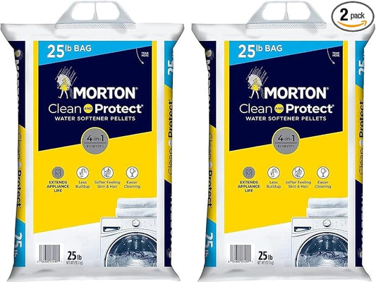 Generic Morton Water Softener Salt Two 25 Pound Bags