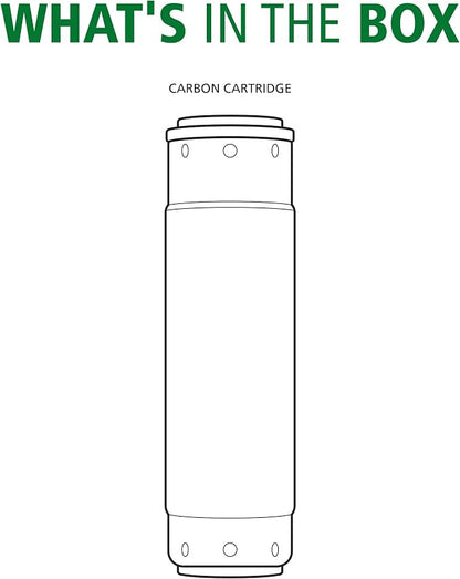 AO Smith AO-MF-B-R Under Sink Water Filter Replacement - NSF Certified (Pack of 2)