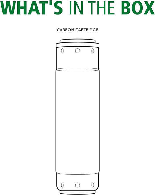 AO Smith AO-MF-B-R Under Sink Water Filter Replacement - NSF Certified (Pack of 2)