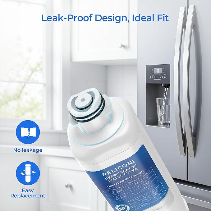 RS27T5200SR Water Filter, Compatible with RF29BB860012, RF29BB8600QL, RF29DB9600QL, RF28R7351SR, RF30BB660012, RF30BB6600QL, RF32CG5400SR, RF32CG5900SR, RS22T5201SR Water Filter, 4 Pack