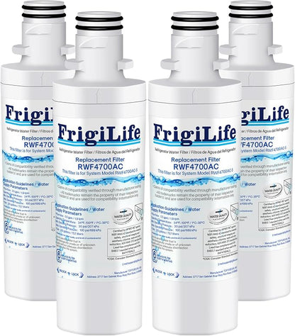 LT1000PC ADQ747935 Replacement Water Filter, Compatible with LG LT1000PC/PCS, LT1000P, MDJ64844601, ADQ74793501, ADQ74793504, LFXS26973S, LMXS28626S, LFXS28596S Kenmore 9980 Filter,4PACK