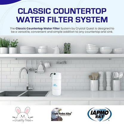 Classic Countertop Water Filter System, Smart Plus (30,000 Gallons, White)