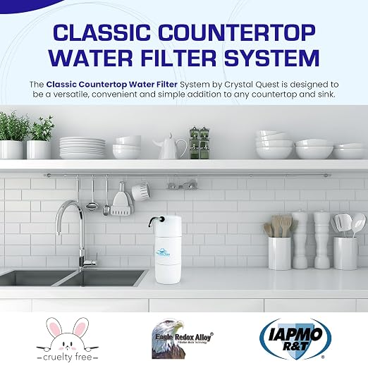 Classic Countertop Water Filter System, Smart Plus (30,000 Gallons, White)