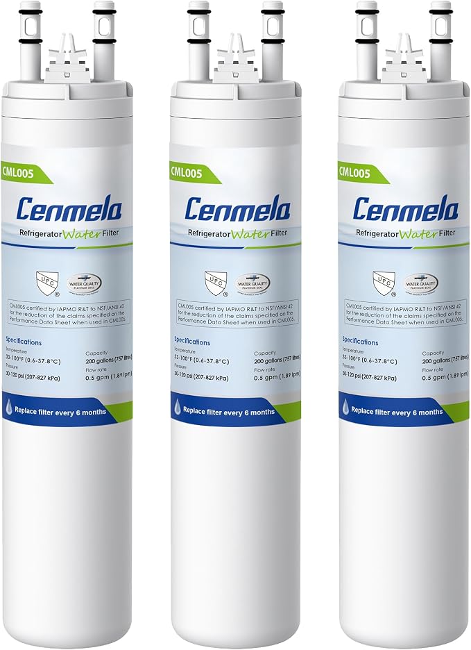 Compatible with Frigidaire ULTRAWF, Pure Source Ultra, Kenmore 9999, 469999, 46-9999, A0094E28261, Height 11 inches, Pack of 3 | Compatible with Frigidaire ULTRAWF, Pure Source Ultra, Kenmore 9999, 469999, 46-9999, A0094E28261, Height 11 inches