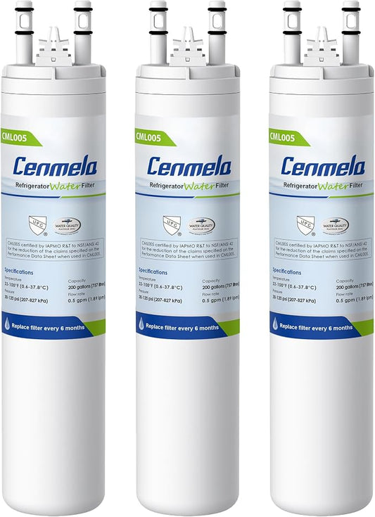 Compatible with Frigidaire ULTRAWF, Pure Source Ultra, Kenmore 9999, 469999, 46-9999, A0094E28261, Height 11 inches, Pack of 3 | Compatible with Frigidaire ULTRAWF, Pure Source Ultra, Kenmore 9999, 469999, 46-9999, A0094E28261, Height 11 inches