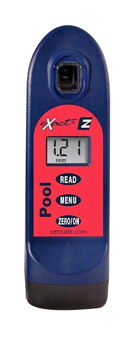 486201-K Exact® Pool EZ Photometer Starter Kit | 10 Parameters - F/C/T Chlorine, pH, Alkalinity, Calcium, Cyanuric, Copper, Salt, & Phosphate | 25 Tests Ea. w/o PO4, Cu, NaCl | NSF Certified