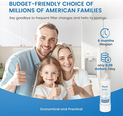 EDRARXD1 Water Filter Replacement for Everydrop A,3 Packs | Compatible with Whirlpool EDRARXD1, EDRARXD1B