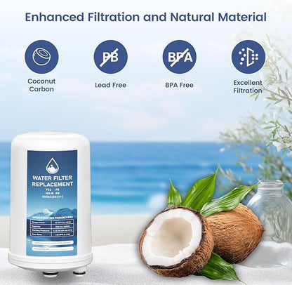 K8 Water Filter Replacement Cartridge Compatible with Enagic Kangen Leveluk F8 and HG-N water filters on K8, SD501, and JRIV machines Alkaline Water System, 1 Pack