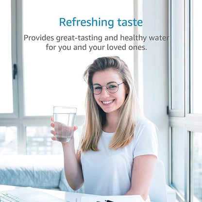 AQUA CREST RC EZ 4 Water Filter, Replacement for Culligan® RC-EZ-4, US-EZ-4, RC-EZ-3, DuPont® WFQTC30001, WFQTC70001, 3000QT Filter, 2K Gallons