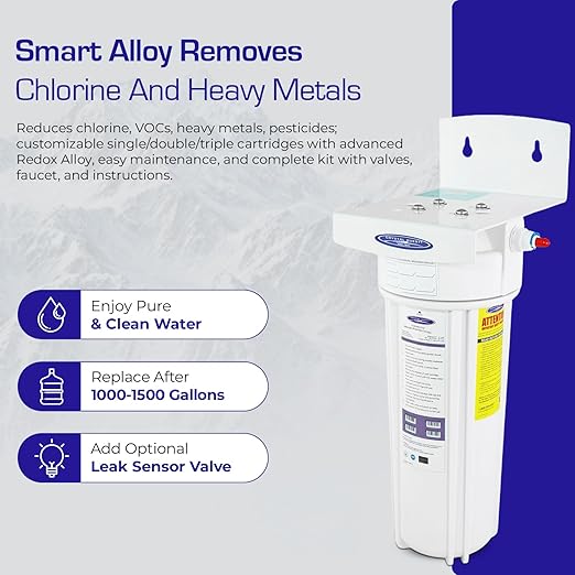 Fluoride Under Sink Water Filter System | Single | Crystal Quest