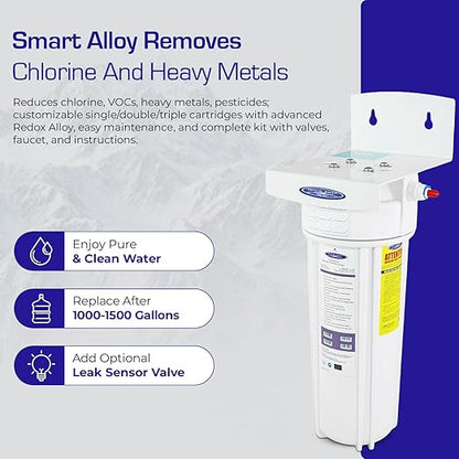 Fluoride Under Sink Water Filter System | Single | Crystal Quest
