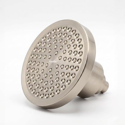 Lucinn Pro Filtered ShowerHead | Filtered Showerhead - Removes 99% Chlorine & Heavy Metals, Improves Hair & Skin, Easy Install, Includes 20-Stage Filter (Brushed Nickel)