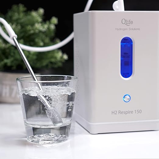 Qlife H2 Respire - Portable Water Purification Unit for Molecular Hydrogen Gas Generation