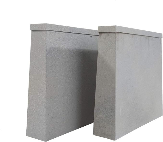 Walthers Cornerstone HO Scale Double-Track Railroad Bridge Concrete Pier 2 Pack Train Collectable Train