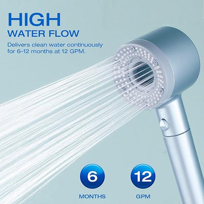 H&G Lifestyles Whole House Water Descaler,GAC KDF Polyphosphate Cartridge,Anti Scale Filter,Saltless Water Softener,Reduce Heavy Metal Lead Chlorine, Replacement for Any 10" x 4.5" Water Filter System