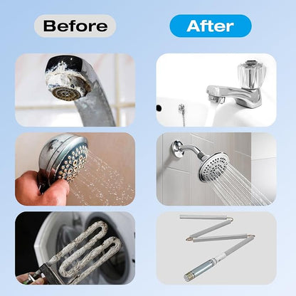H&G Lifestyles 2.5 x 10 Water Descaler Filter Cartridge Replacement | Scale Calcium Inhibitor Inline Water Softener for Water Heater Anti-Scale Buildup Calcium Magnesium Removal