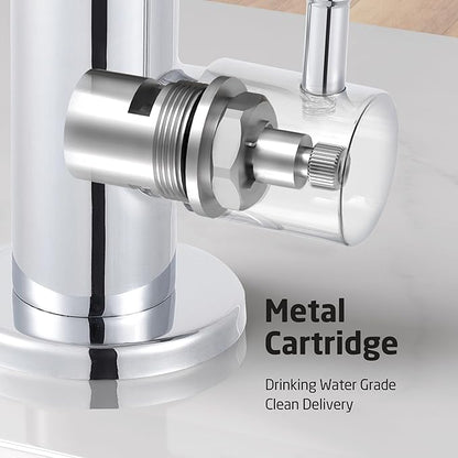 KES Water Filter Faucet for Kitchen Sink Reverse Osmosis Faucet Non-Air-Gap Drinking Water Faucet SUS304 Stainless Steel Polished Chrome, Z504CLFF18-CH