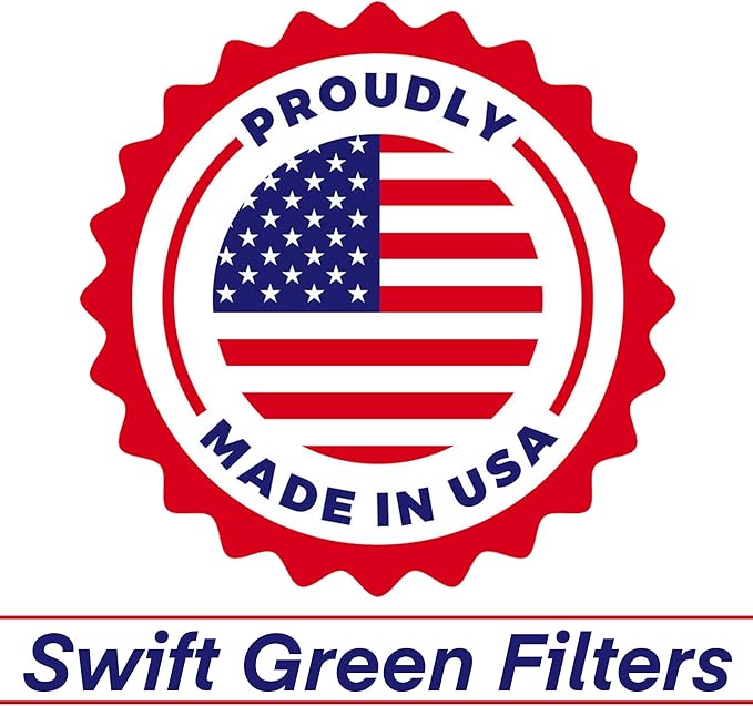 Swift Green Filters SGF-M9 Replacement water filter for UKF8001, EDR4RXD1, FILTER 4, EFF-6007A,46-9006 Made in USA (2 Pack)