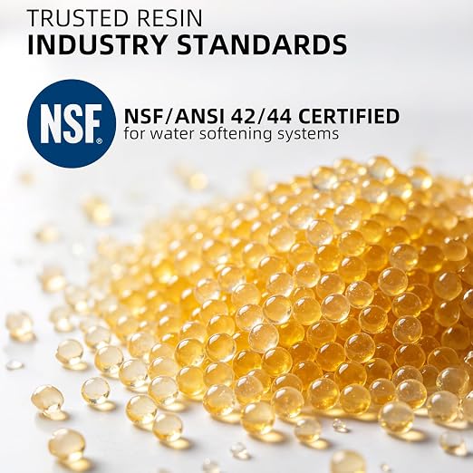 Filterelated 16,000 Grain RV Water Softener – 10L Large-Resin Portable Water Softener with NSF-Certified Resin, 3/4" Brass Fittings & Custom Hose, for RV, Trailer, Boat, Mobile Car Wash