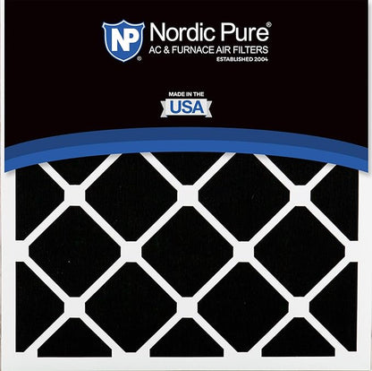 Nordic Pure 20x20x5 (Actual Size: 19 5/8 x 19 7/8 x 4 3/8) Honeywell Replacement Furnace Filters MERV 15 Plus Carbon 2 Pack
