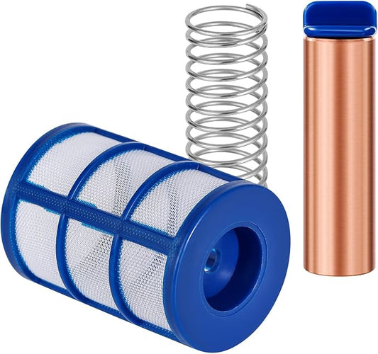 Copper Anode Replacement Kit for Solar Pool Cleaner Chlorine-Free Sun Shock & Water Purifier Automatic Pool Cleaner up to 35,000 Gal