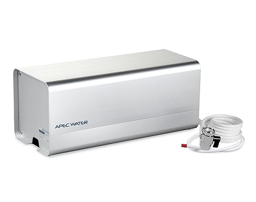 APEC Water Systems RO-CTOP-C Portable Countertop Reverse Osmosis Water Filter System with Case, Installation-Free, Fits Most Standard Faucet
