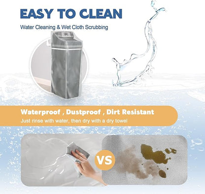 Water Softener Cover for WHES30E/WHES40E Grain Softener, Openable top Easy to use Removal-free installation for UV Dust protection of Water Softener Housings Outdoor or indoor