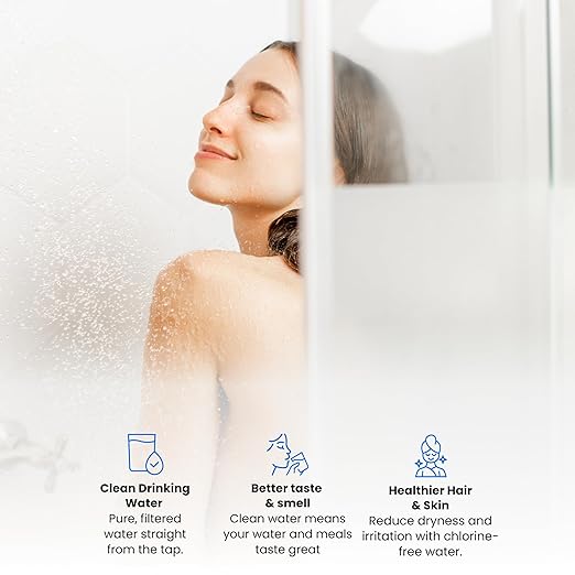 Kind Water Systems - Whole Home Water Filtration System - Removes Chlorine, Chloramine, Sediment, Silt, Debris, VOC’s, and More - Get Softer Skin & Hair With Better Tasting Water - Easy Installation