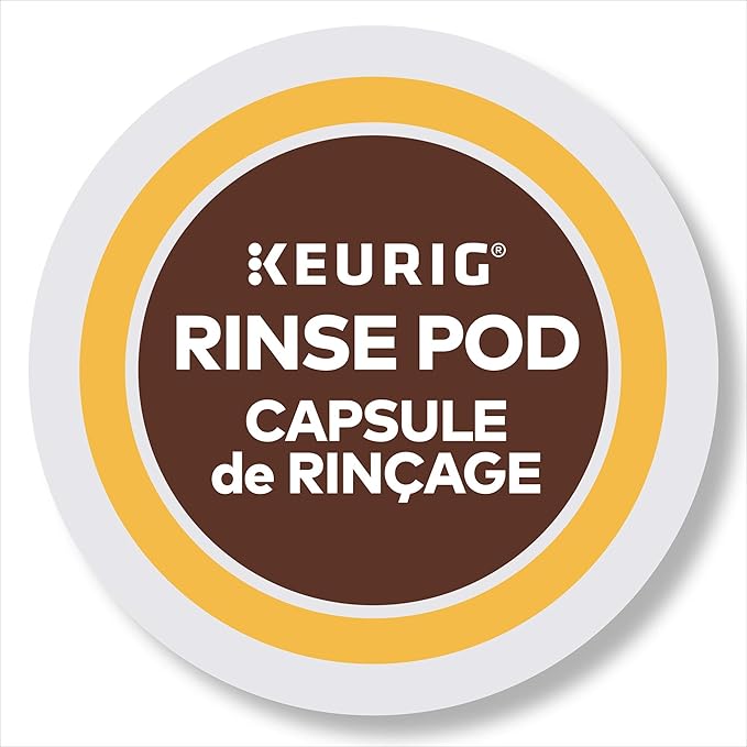 Keurig Brewer Cleanse Kit For Maintenance Includes Descaling Solution & Rinse Pods, Compatible Classic/1.0 & 2.0 K-Cup Pod Coffee Makers (4 Count)