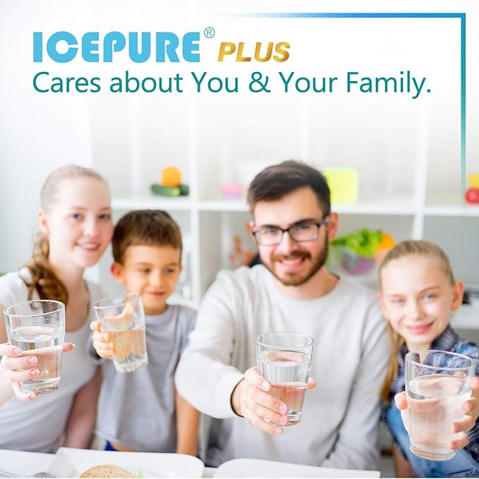 ICEPURE PLUS 46-9690 NSF53 Certified Replacement for LG LT700P ADQ36006101, Kenmore Elite 9690 ADQ36006102, LFX28979ST, RWF1200A, LFX25978ST, LFXS30766S, LFXC24726S Refrigerator Water Filter, 1PACK