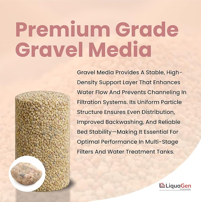 LiquaGen - Gravel for Water Softeners (15 LBS)