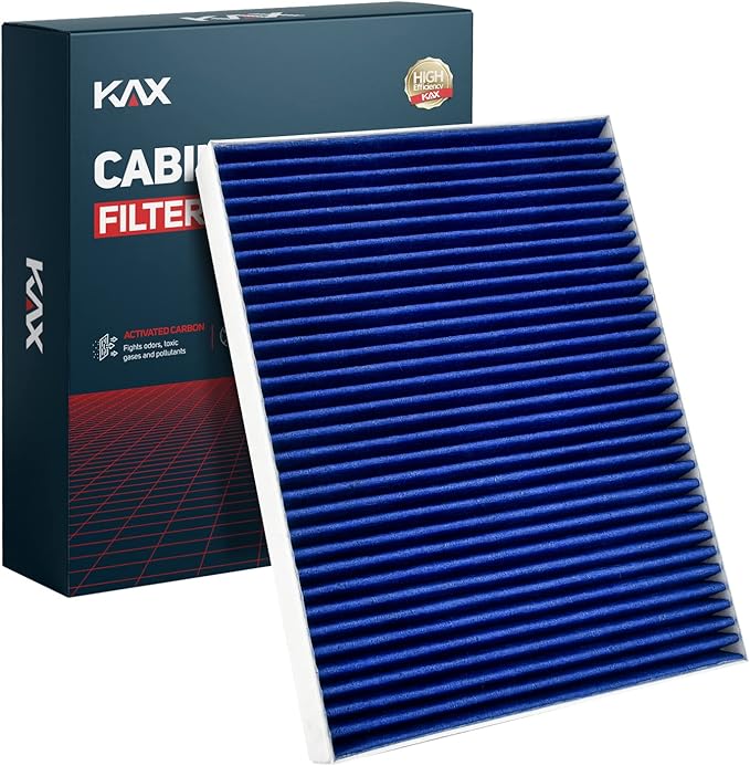 KAX HEPA Premium Cabin Air Filter with Dual Active Carbon, CF12161 Replacement for Kia Sorento 2016 2017 2018 2019 2020, Strong Adsorption Passenger Compartment Air Filter