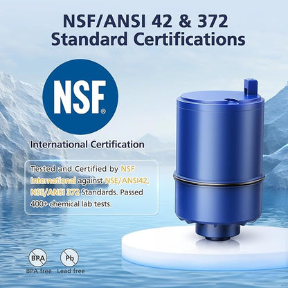 3 Pack Water Filter Replacement Compatible with All PUR®, PUR®PLUS Faucet Filtrat-ion Systems, RF-9999® Faucet Water Filter, High Efficiency Filtration and 18-Month Value, NSF Certified, Blue