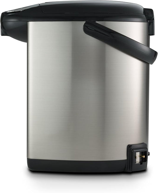 Tiger PDU-A50U-K Electric Water Boiler and Warmer, Stainless Black, 5.0-Liter