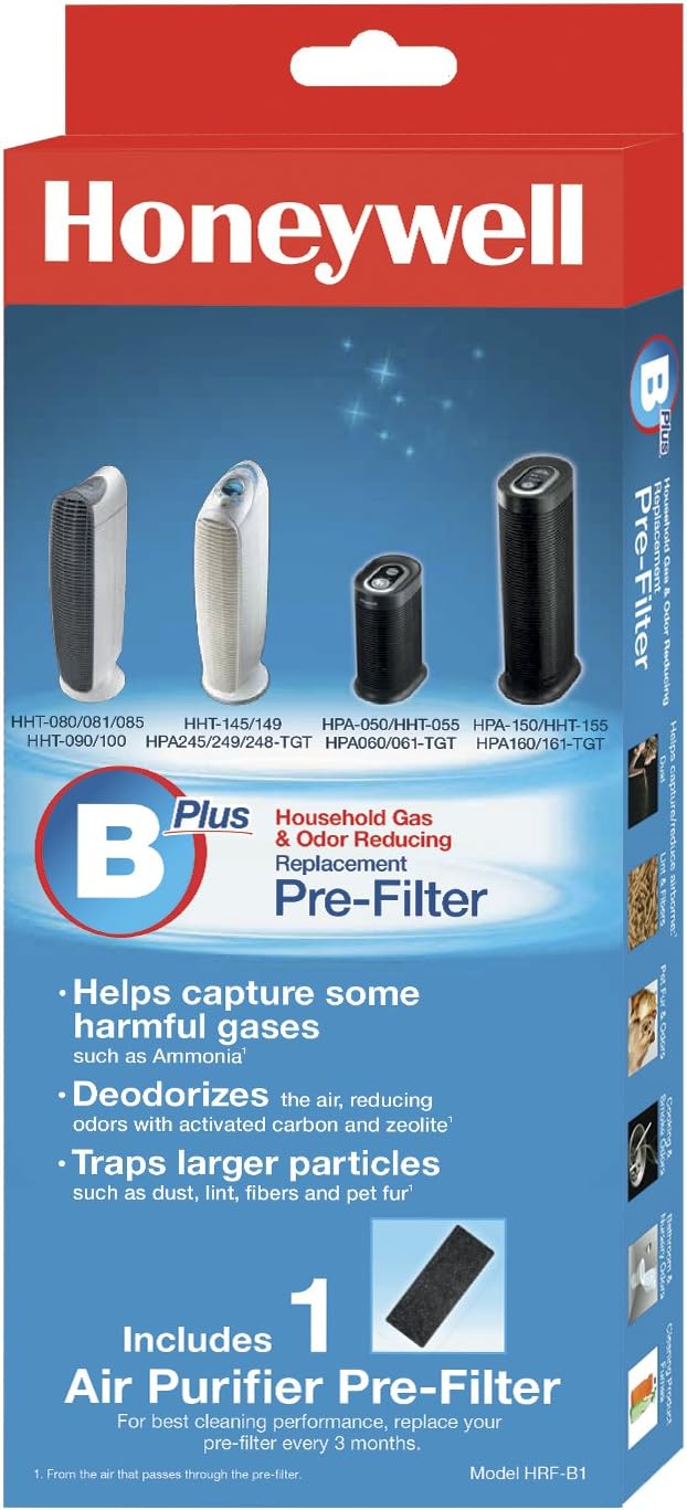 Honeywell Odor-Reducing Air Purifier Replacement Pre-Filter HRF-B1/Filter (B)