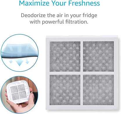 AQUA CREST ADQ36006101 Water Filter, Replacement for LG® LT700P®, 3 Combo | Replacement for Kenmore® 9690, 46-9690, ADQ36006102 Refrigerator Water Filter and LT120F® Air Filter