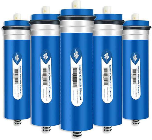 Membrane Solutions 600 GPD RO Membrane 3.0"x12" Reverse Osmosis Membrane for Maple Sap Concentrate DIY RO System for Maple Syrup (5 Pack)