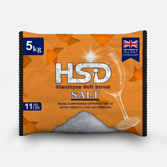 dishwasher salt 5kg/11lb, powerful dishwasher salt, softener salt, for laundry kitchen dishwashing, compatible to all salt for dishwasher, premium food grade 100% genuine dish washer salt