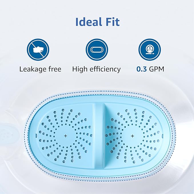 Maxblue PF-AL Alkaline Water Filter Replacement for Waterdrop® Pitcher and Dispenser Filtration System, Fits Waterdrop® PF-AL, Reduces PFOA/PFOS, Chlorine, Last Up to 100 Gallons, 3 Pack
