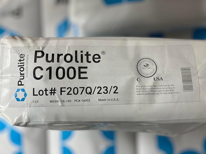 An Ecolab Company C100E Water Softener Resin 1 CF