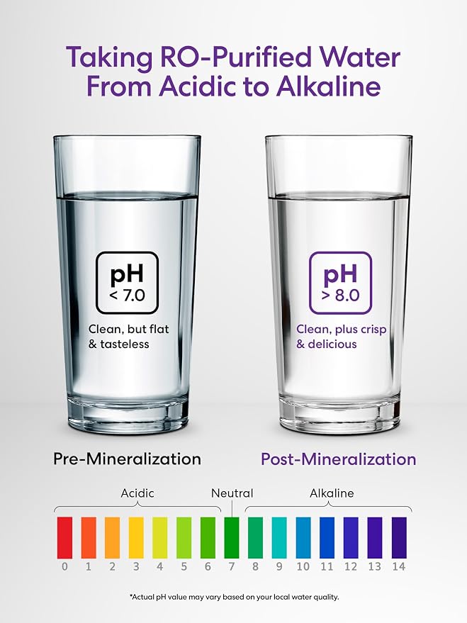 Brio Stage 4 Mineralization Filter, Restores Essential Minerals to RO-Purified Water, Mineralizing Alternative to Brio Stage 4 Post Carbon Filter